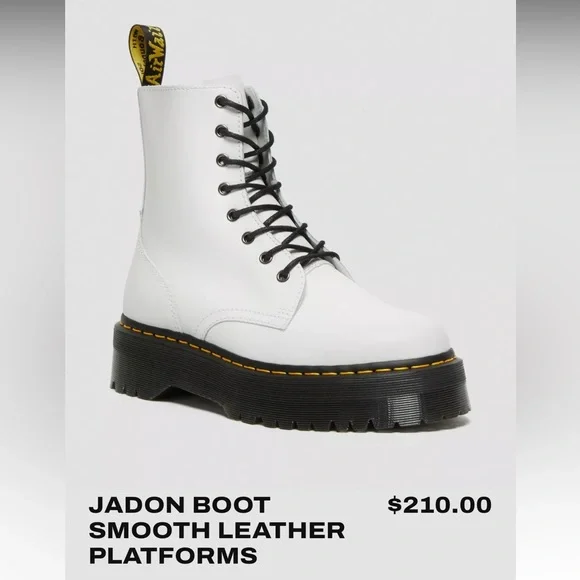 Dr. Martens Jadon Boot White